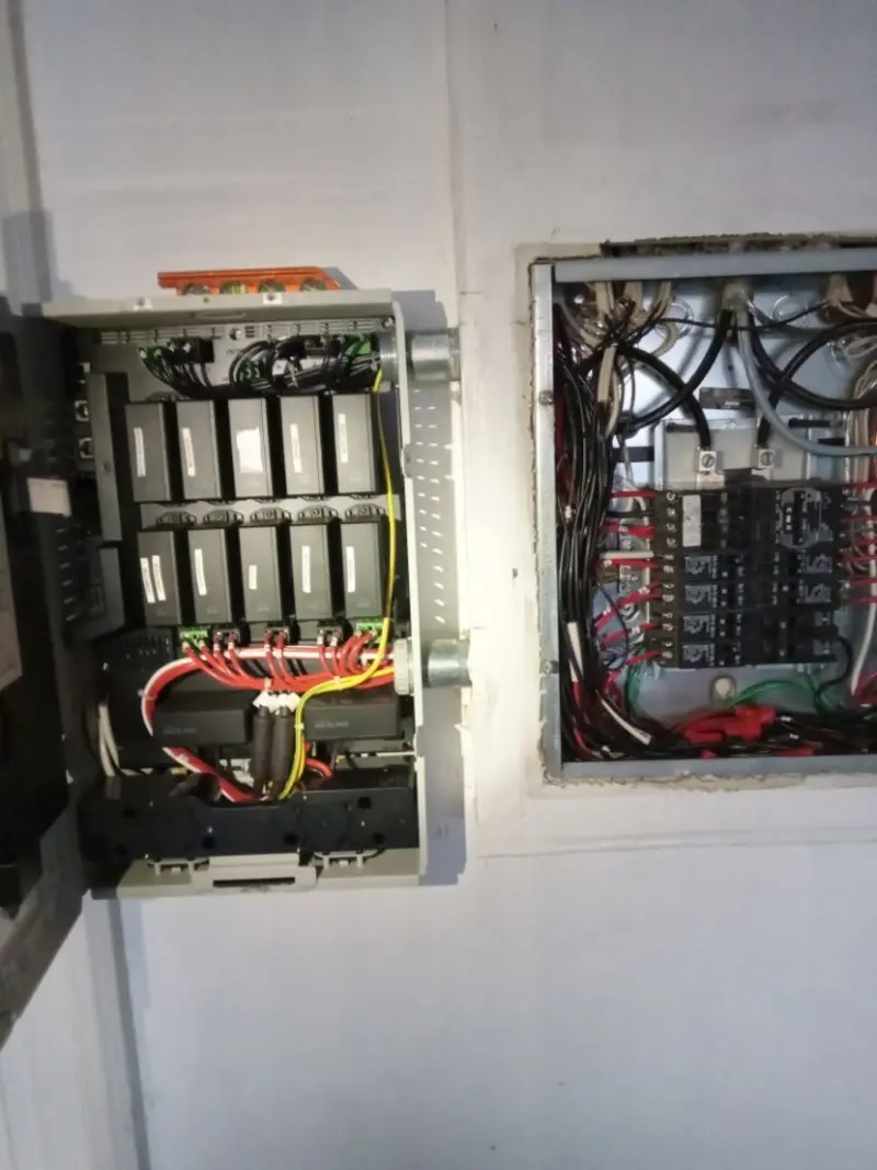 Electrical panel upgrade completed for Indoor Lighting Installation in South Boston